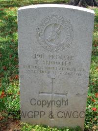 Dar Es Salaam War Cemetery - Shooter, Fred